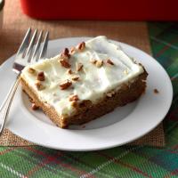 Gingerbread with Lime Cream Cheese Frosting_image