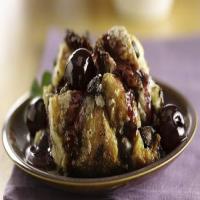 Chocolate Cherry Croissant Bread Pudding image