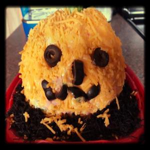 Jack O Lantern Cheese Ball_image