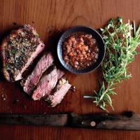 Strip Steak with Japanese Dipping Sauce_image