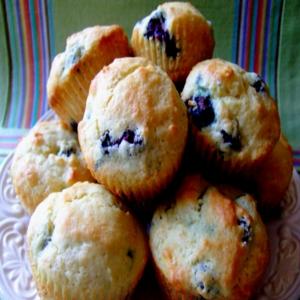 Sunshine Blueberry Muffins image