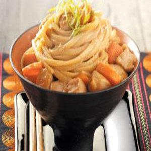 Asian Pork Linguine Recipe_image
