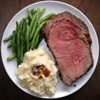 Prime Rib With Garlic Herb Butter Recipe by Tasty_image