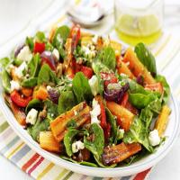 Roasted Beet, Carrot and Spinach Salad image