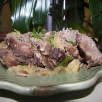 Braised Beef and Onions_image