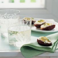 Goat Cheese and Pistachio Stuffed Dates_image