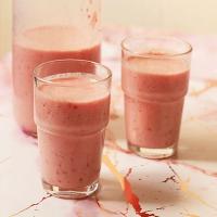 Raspberry and apple smoothie image