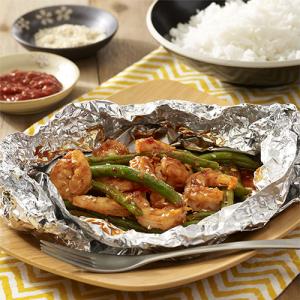Grilled Spicy Shrimp Foil Packets_image