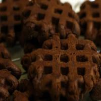 WAFFLE IRON (Easy!) Triple Chocolate Brownies !_image