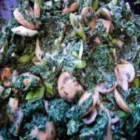 Sauteed Portabellas & Spinach image