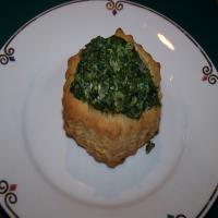 Spinach Stuffed Puff Pastry Cups_image