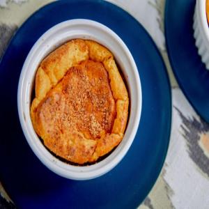 BBQ'd Sweet Potato and Parmesan Souffle_image