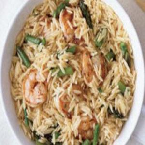 Orzo Risotto with Buttery Shrimp_image