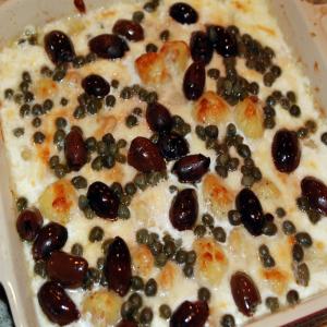 Gnocchi Baked With Tuna, Olives and Capers image