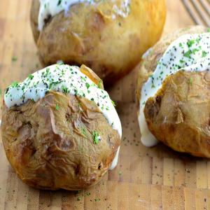 Baked Potatoes from the Crock Pot image