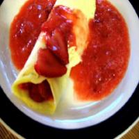 HCG Diet Phase 2/3 Strawberry Crepes Recipe - (4.2/5) image