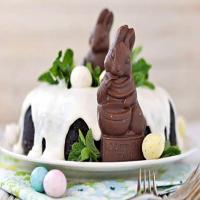Carrot Easter Bunny Cake_image