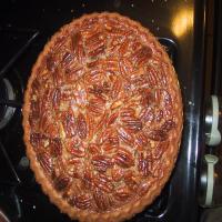 Pecan Pie With Bourbon Creme image