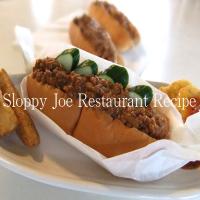 Sloppy Joe Restaurant Recipe image