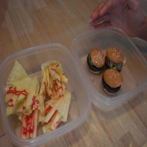 Faux French Fries with Ketchup_image