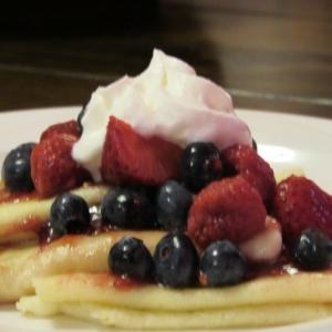 Swedish Pancakes with Jam and Berries_image
