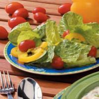 Garden Salad with Lemon Dressing_image