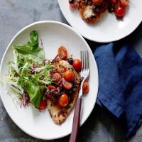 Pan Seared Chicken with Olives image