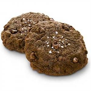 Dark Chocolate Sea Salt Cookies with Truvia® Baking Blend_image