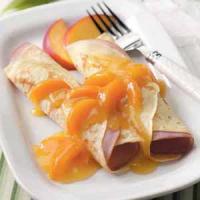 Ham and Apricot Crepes_image