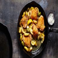 Braised Chicken with Potatoes, Olives, and Lemon image