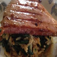 Buttered Spinach and Rice_image