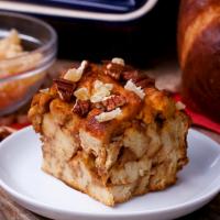 Pumpkin Pie Bread Pudding Recipe by Tasty_image