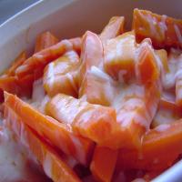 Cheese and Honey Glazed Carrots image