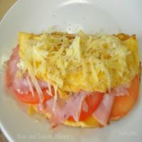 Ham and Tomato Omelet_image