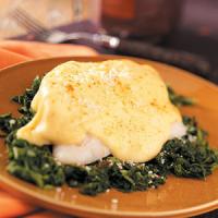 Cheesy Fish Fillets with Spinach_image
