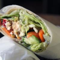 Mediterranean Veggie Wrap_image