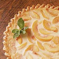 Easy Peach Cream Pie image