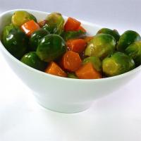 Glazed Carrots and Brussels Sprouts_image