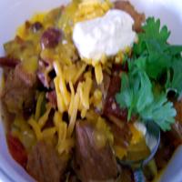 Spicy Pork and Bacon Chili image