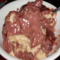 Chocolate pudding with Graham crackers_image