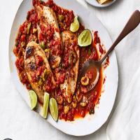 Chicken With Salsa, Olives, and Lime_image