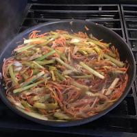 Balsamic Caramelized Leeks, Carrots, and Celery image