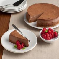Lightened-Up Chocolate Truffle Cheesecake image