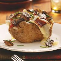 Bacon, Cremini & Brie Potatoes for Two image