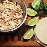 Slow Cooker Cilantro-Lime Chicken Tacos image