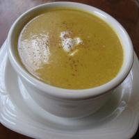 Sweet Acorn Squash And Apple Soup image