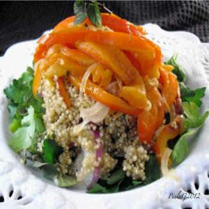 Roast Capsicum (Bell Peppers) and Quinoa Salad image
