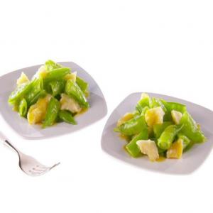 Snap Peas and Parmesan Salad_image