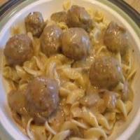 Easiest Meatballs & Noodles, Ever image