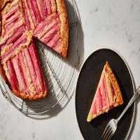 Rhubarb Custard Cake image